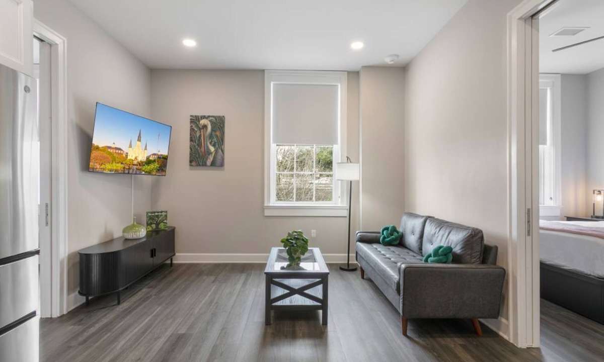 New Orleans Hotel | Inviting 2BR Suite Steps from Historic New Orleans