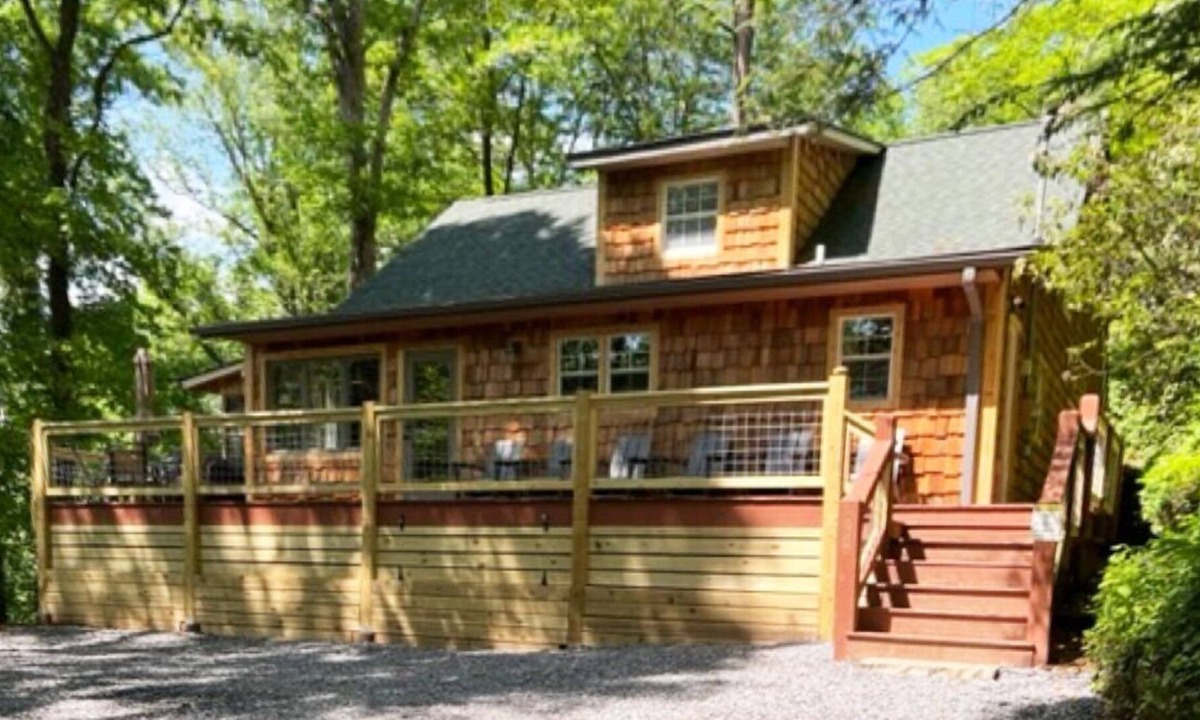 Lake Lure Cottage | Jack's Beach Walk - Mr Lake Lure Vacation Rentals