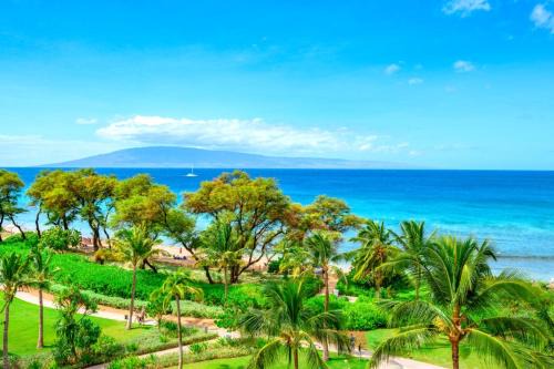 Kaanapali Apartment | KBM Resorts Spacious Ocean View 4-Bedroom Honua Kai Collection Multi Unit Listing Same Floor 2 Free Rental Cars HKH-50424