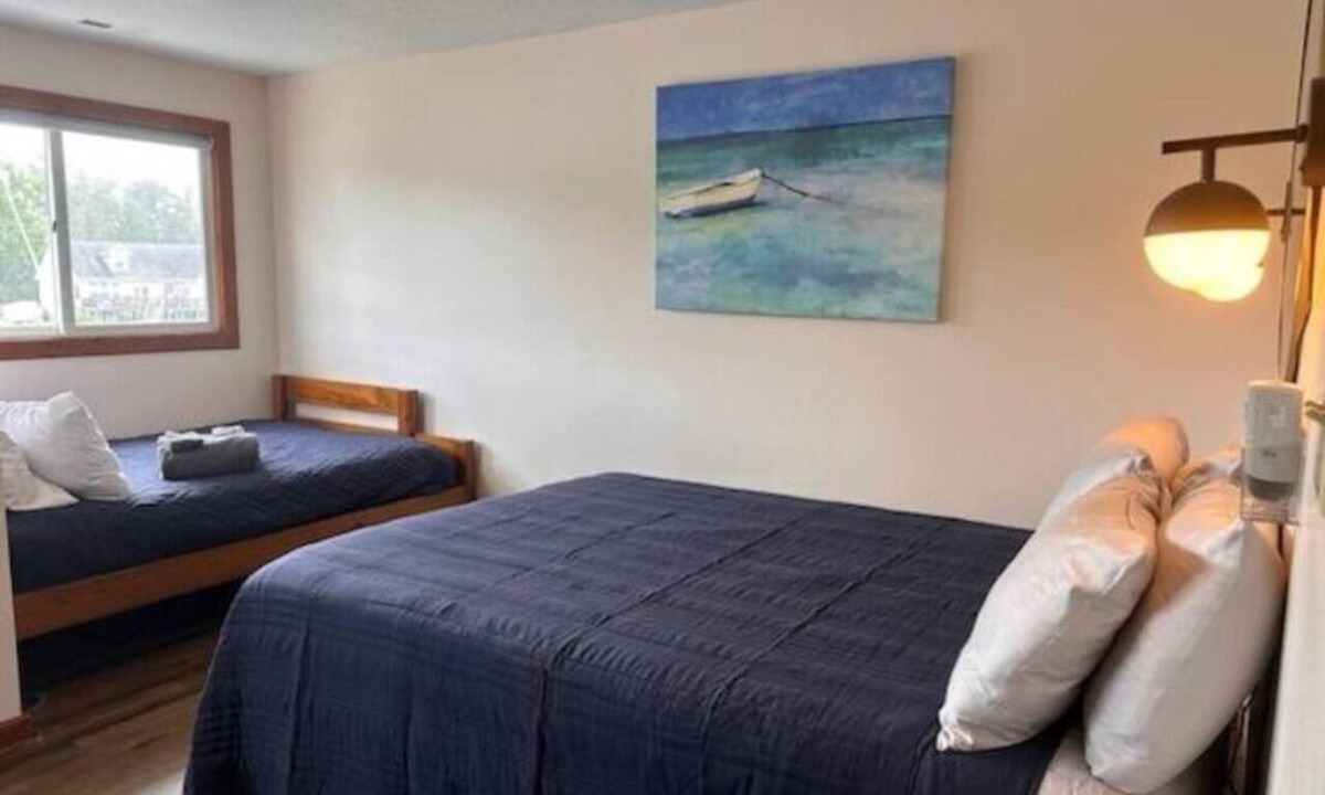 Coinjock Apartment | Knot Four- Balcony View of ICW- Dog Friendly!