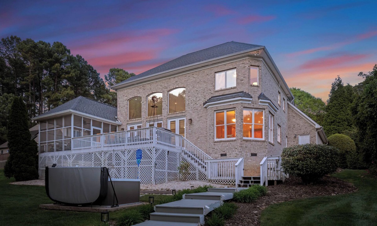 Lake Norman of Catawba Cabin | Lakefront + Private Dock + Hot Tub + Fire Pit + Game Room | Belle Pines Hideaway