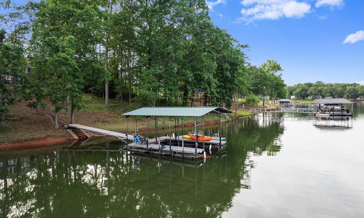 Townville House | Lakefront Bungalow/Deep Water/Boat Dock/Clemson