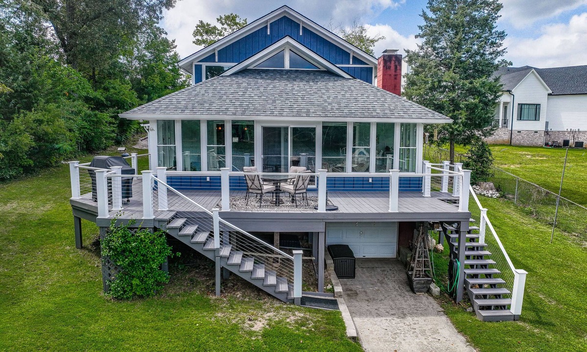 Chapin House | Lakefront cottage with private dock and optional pontoon rental