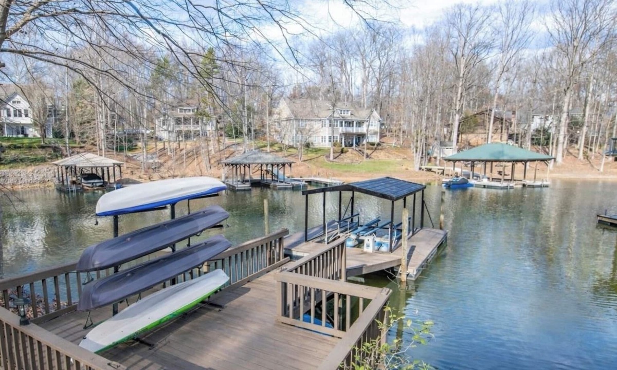 Westport House | Lakefront Luxury Fun 6BR w/Pool & Spa, Private Dock, Game Room, Outdoor Living