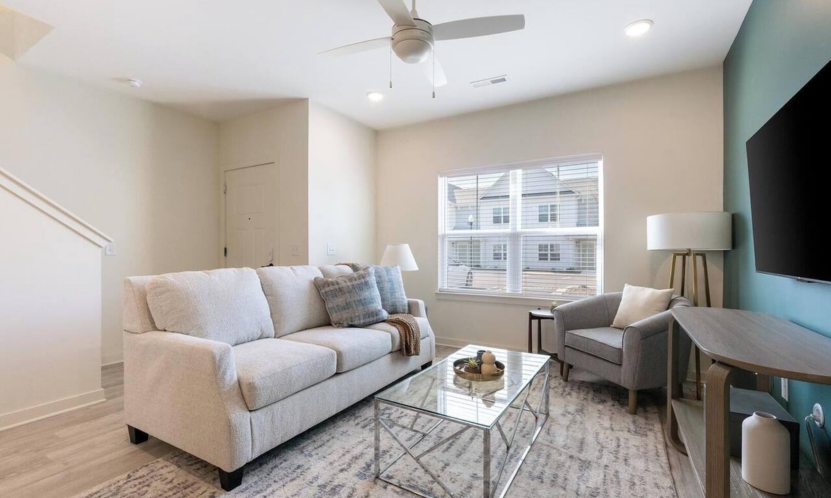 Wilmington Apartment | Landing | Modern 2BD, Yoga Studio, Gym
