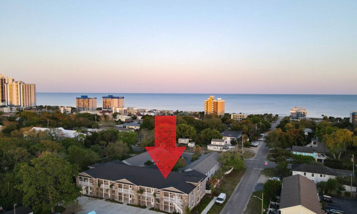 Myrtle Beach Apartment | Lovely 4BR King Beds Steps To Beach & Pier #G
