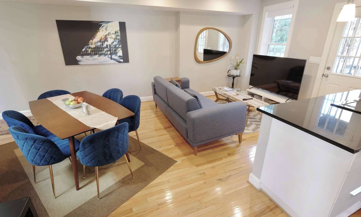 Stanton Park Apartment | Luxury Flat | Near Capitol + Metro | Sleeps 6