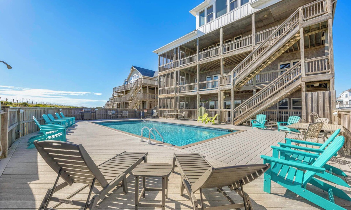 Frisco House | Luxury Oceanfront Home in Frisco w/Private Pool, Hot Tub, Elevator, and More!
