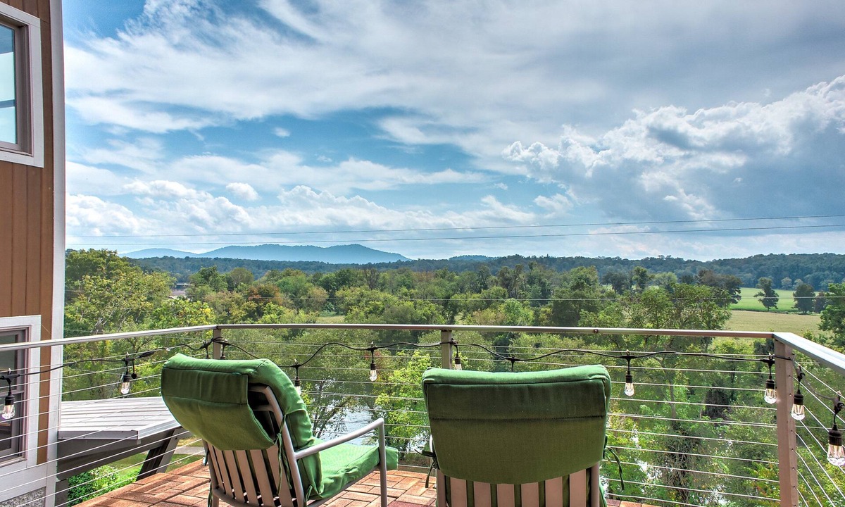 Asheville House | Magic Mountain | New West Asheville Chalet
