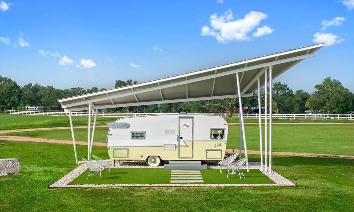 Willow City House | Miss Abby | Glamping | Pool | Outdoor Fireplace