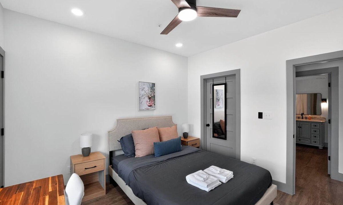 Parker Lane Apartment | Modern 1-bedroom with upscale finishes and open design.