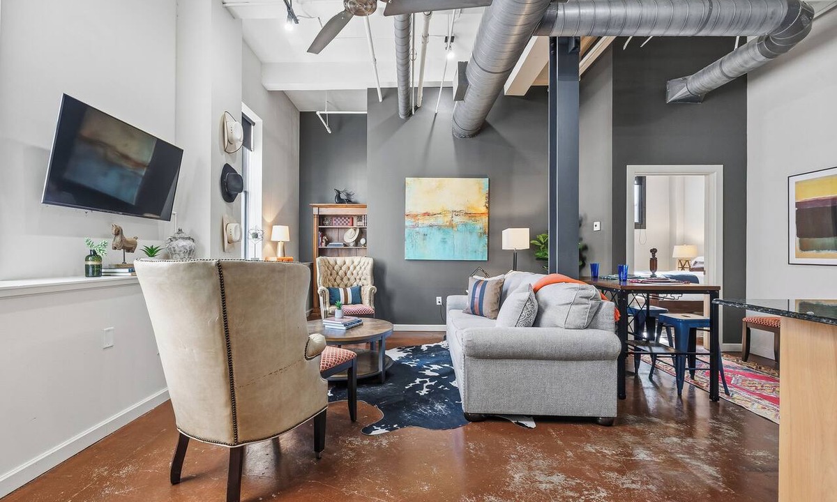 Downtown Fort Worth Apartment | New Stylish Loft Downtown FTW in Sundance Square