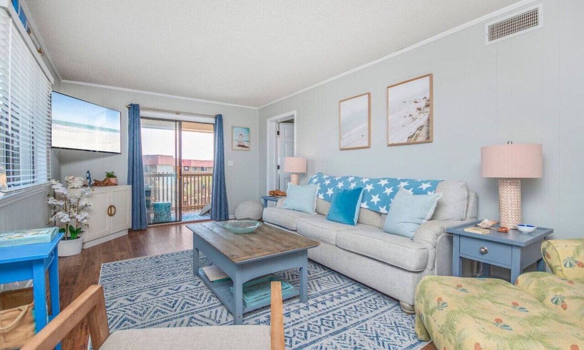 North Myrtle Beach Condo | Newly renovated 2 Bedroom, 2 Bath -sleeps 6, Direct beach access with Water views and Pool