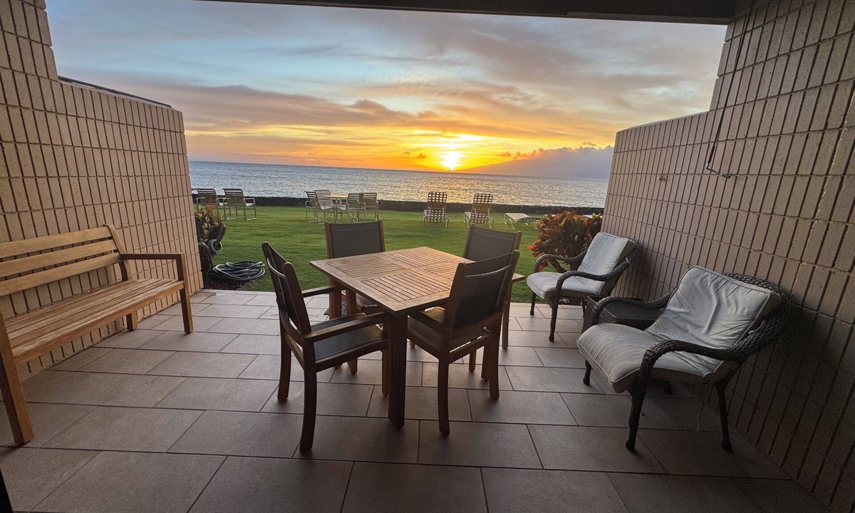 Honokowai Condo | Ocean View, Ocean Front, 30 feet from the Ocean!