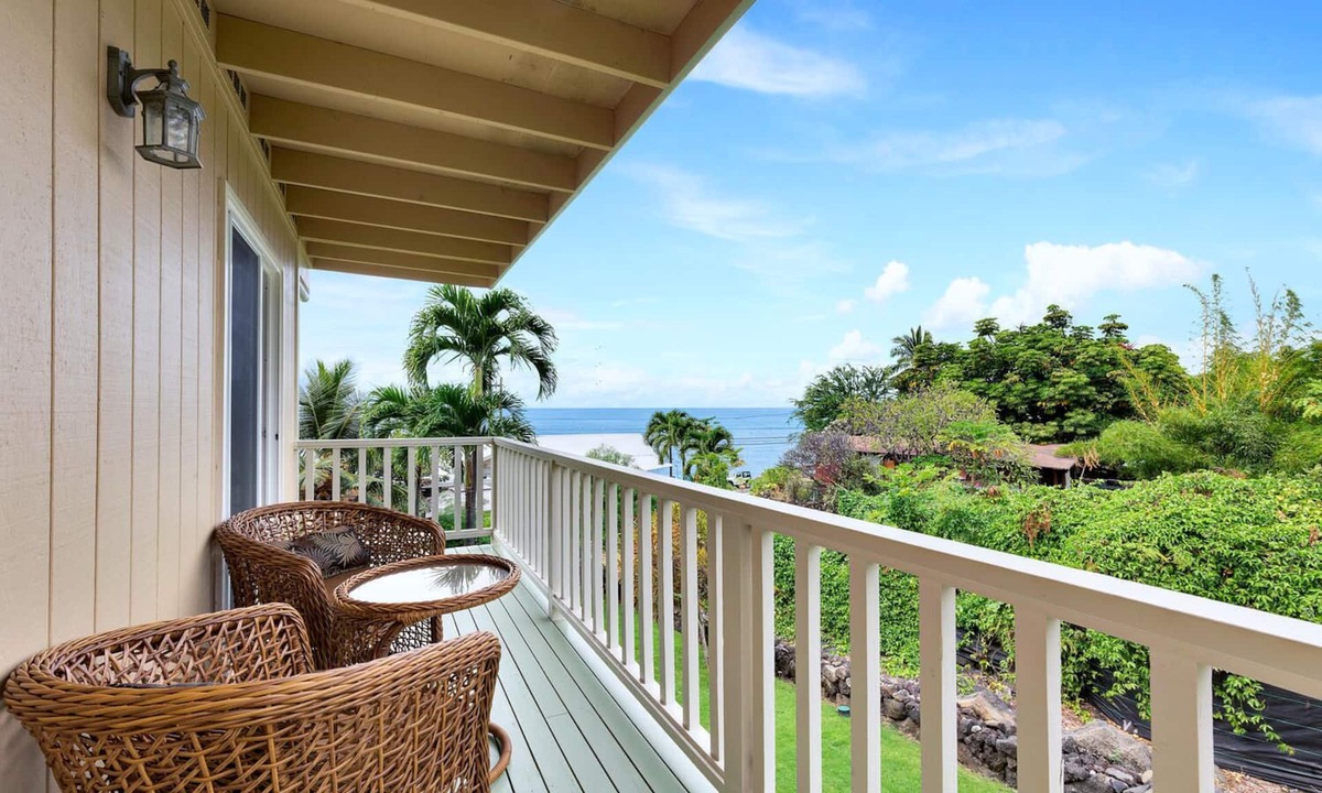 Kahaluu Bay Condo | 🏖️Ocean View | Steps From Kahalu'u Beach | WiFi