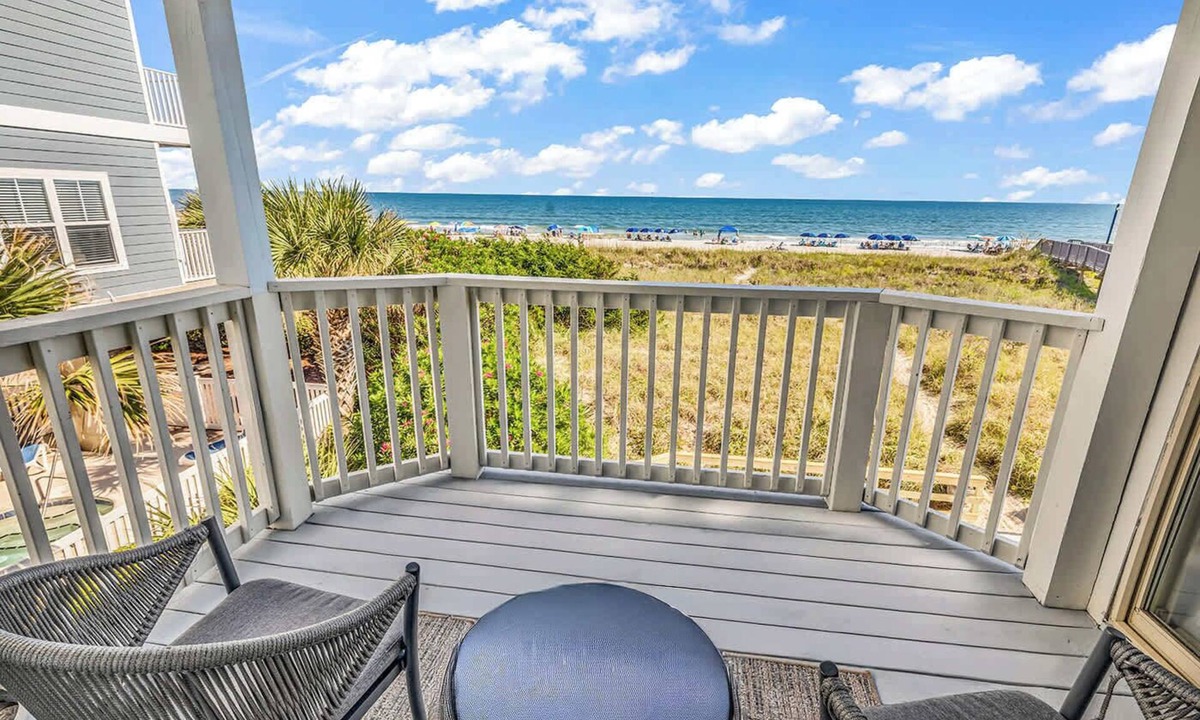 Ocean Drive Villa | Oceanfront w/Private Balcony | Quiet Views