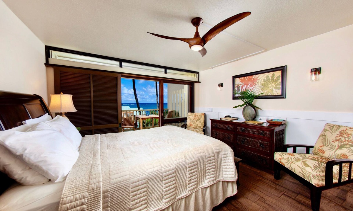 Hana Apartment | Oceanview #105 at Hana Kai Maui - Sweet Studio Unit, Great View and Decor!