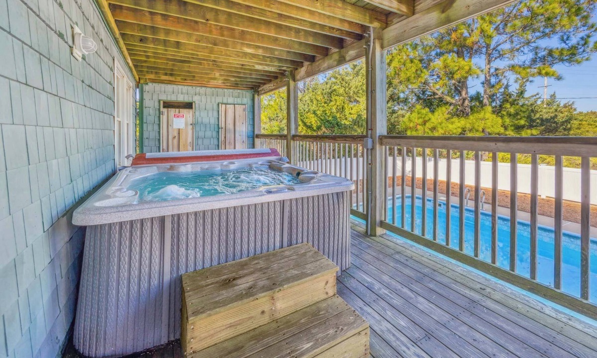 Salvo House | Oceanview Dog Friendly w/Private Pool, Hot Tub, Game Room, and Home Theaters