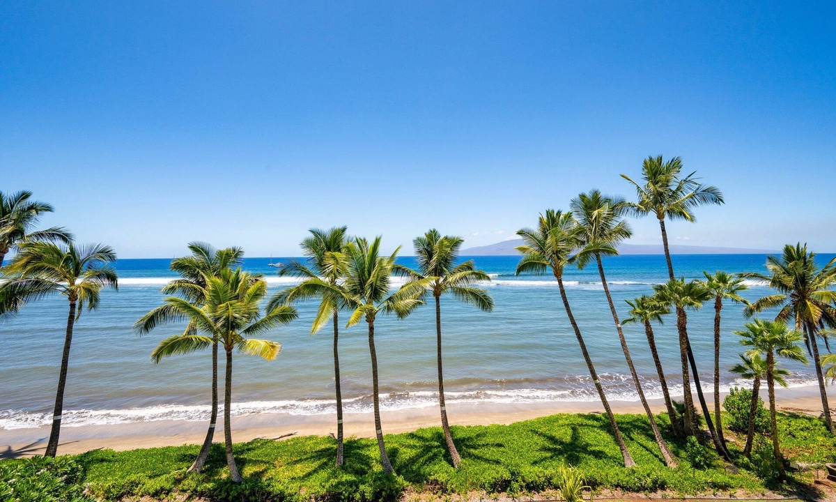 Historic Lahaina Front Street Apartment | Panoramic Oceanfront Retreat in Lahaina Shores 509