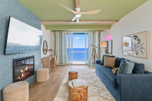 Downtown Myrtle Beach Apartment | Penthouse 1BR + Bunk Room Boardwalk View Zone