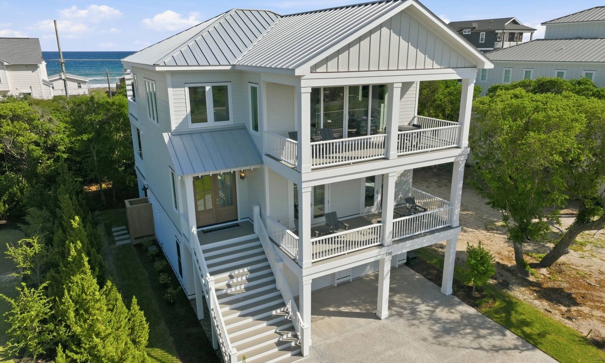Surf City House | Peregrine Perch #219 - Luxury Retreat with Hot Tub, Elevator & Water Views