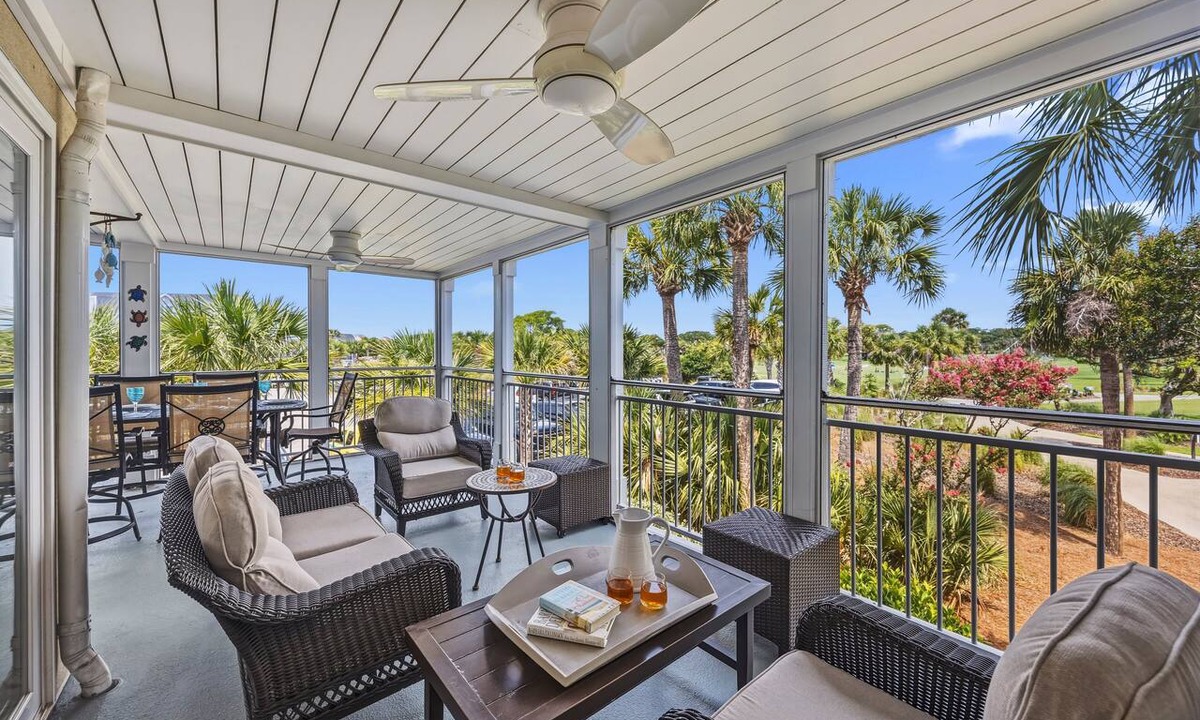 Seabrook Island Condo | PERFECT 2BR Seabrook Getaway, Pool Access, Golf View, One Block to Beach & Club!