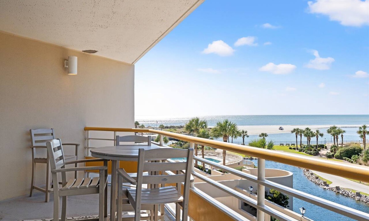Myrtle Beach Condo | Perfect Ocean View! Large Balcony-Fantastic Kitchen & Baths! + Beach Locker!