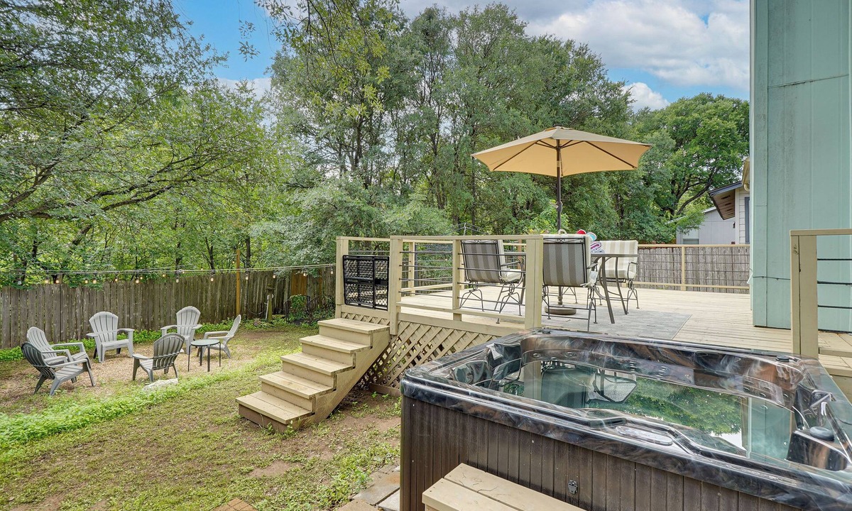 Maple Run House | Pet-Friendly Yard w/Hot Tub! Peaceful Austin Home