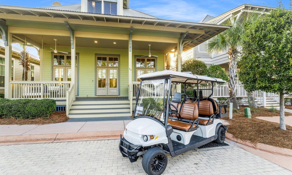 Dune Allen Beach House | Pool Heated, Pet-Friendly, 6-person Golf Cart, and Infinity pool! Self Managed!