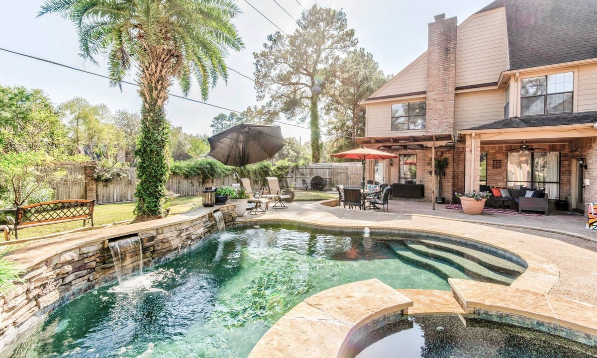 Klein House | Pool & Spa! Spacious & Serene 4,600 Sqft. Sleeps13; Spring, TX