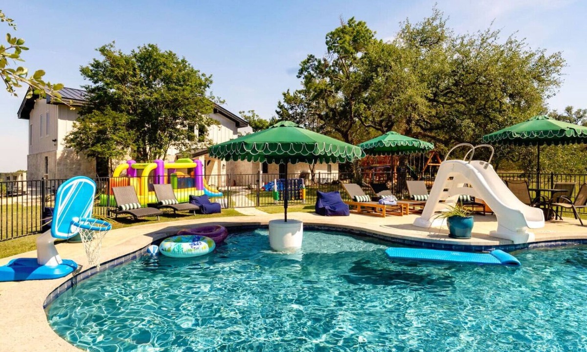 Wimberley House | Pool/Spa, Treenet, Pickle, Game Rm, View, Sleep 24