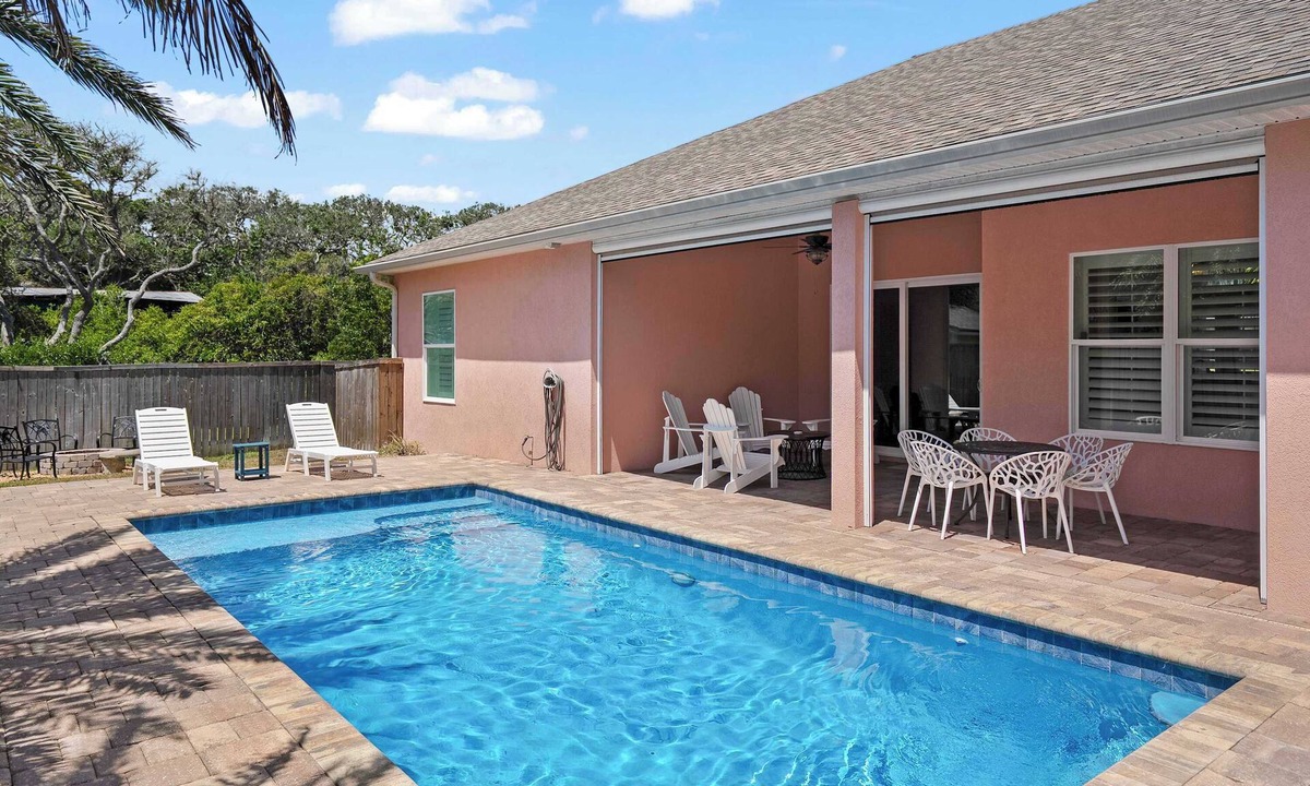 Vilano Beach House | Pool, Steps to Sand, Near Downtown, Beach Gear