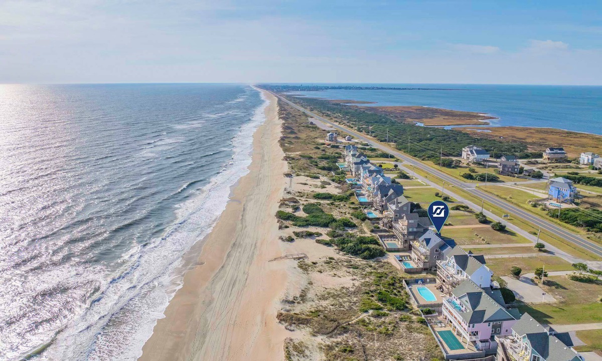 Frisco House | Premier Oceanfront Dog Friendly Home w/Private Pool, Hot Tub, & Elevator