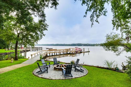 Newberry Shores House | Private Boat Dock: Waterfront Lake Murray Haven
