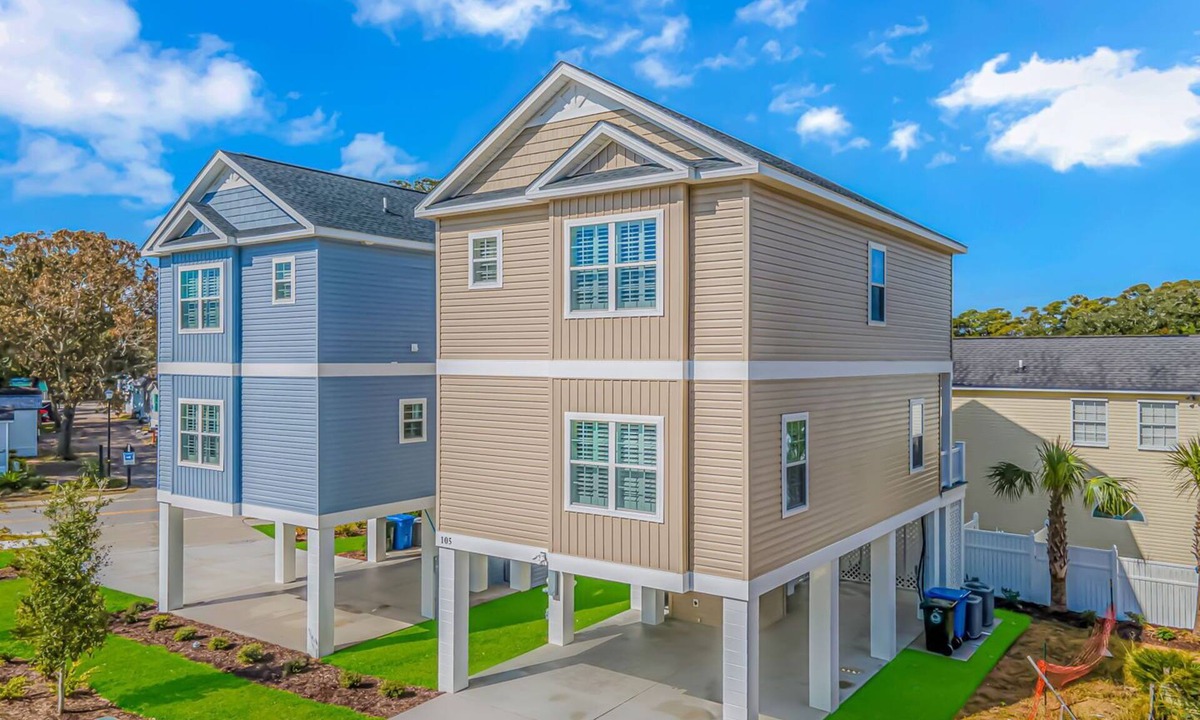 Myrtle Beach House | PRIVATE HOT TUB, steps from the beach, boardwalk and many other attractions.