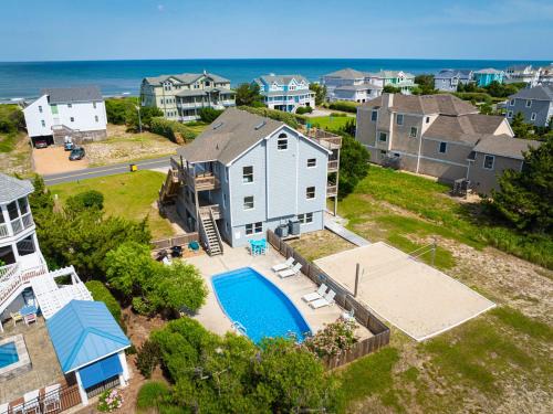 Whalehead Beach House | Private Semi-Oceanfront Retreat with Pool & Spa
