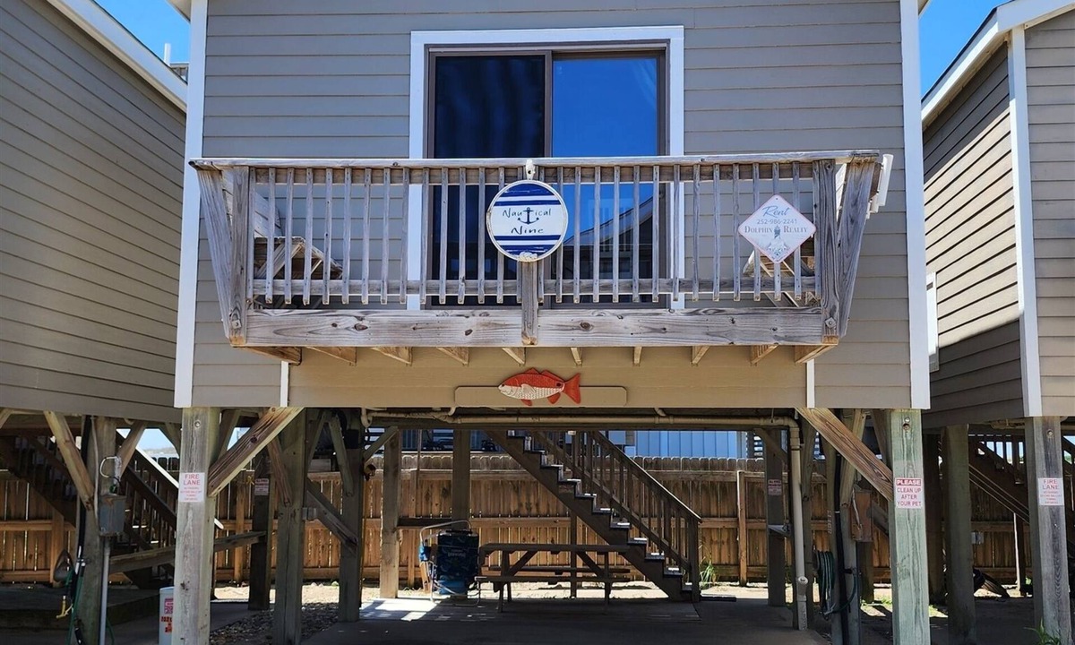 Hatteras Condo | Put your Anchor down with Nautical Nine! Beachfront, Pet Friendly Cabana!
