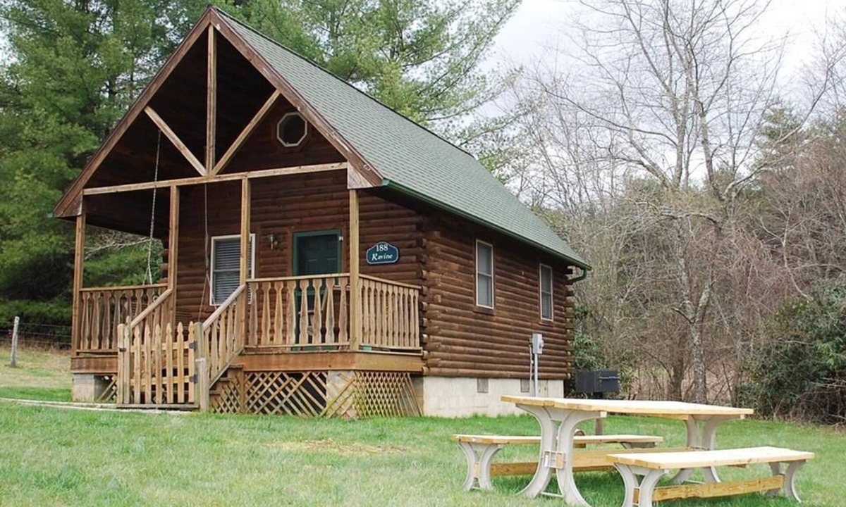 Laurel Springs Cabin | Ravine- Firepit, Pet Friendly, Cozy Cabin, WIFI, Pond, Gas Fireplace, off Blue Ridge Parkway