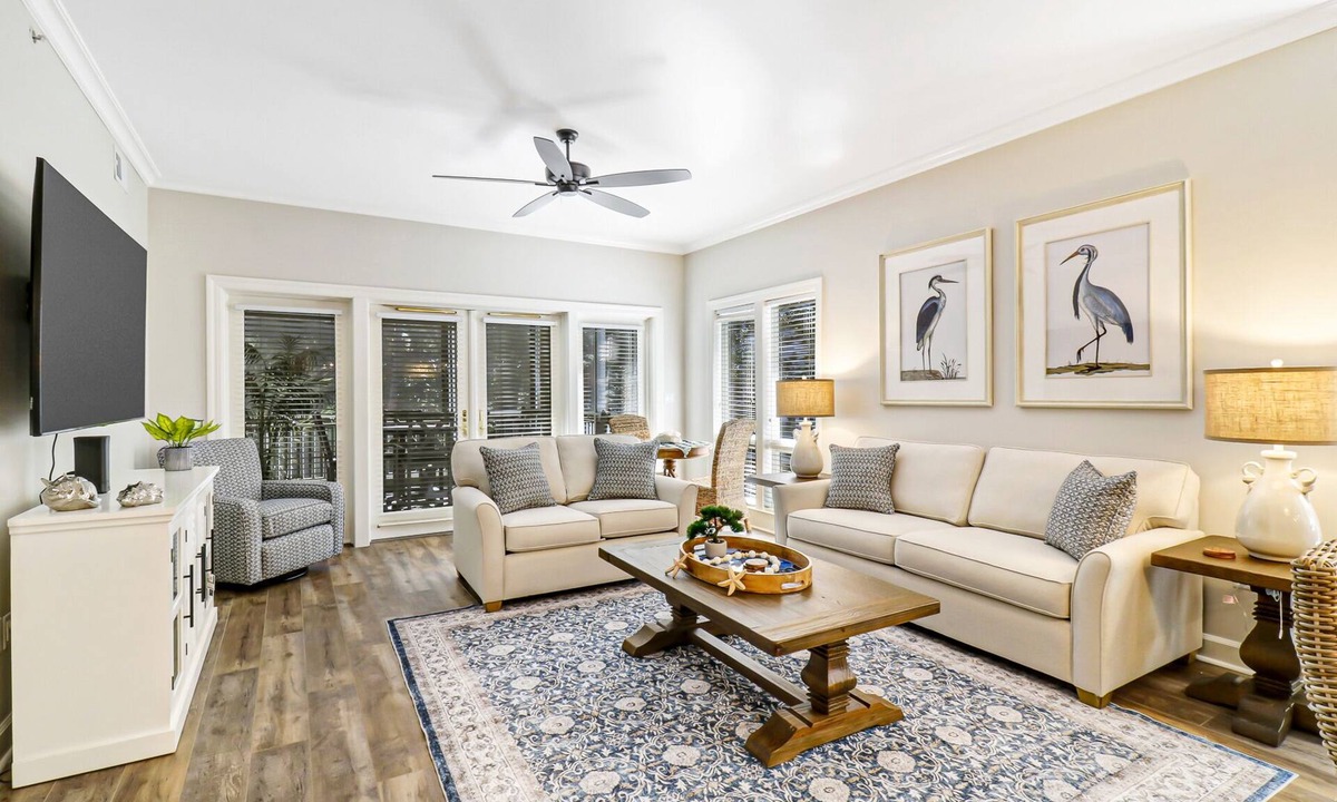 Palmetto Dunes Villa | Renovated villa w/lush nature views & screened porch only steps to the beach