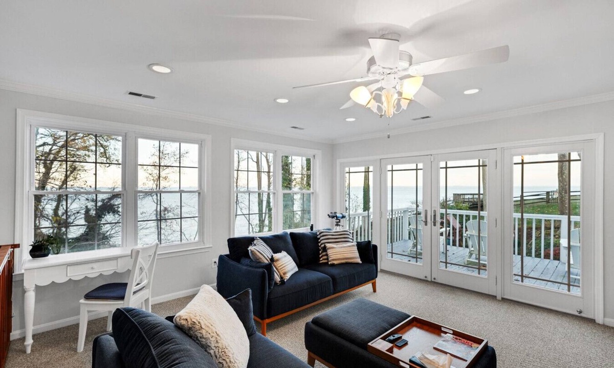 Chesapeake Beach House | Rising Sun Bay View Cottage W/Beach Views!