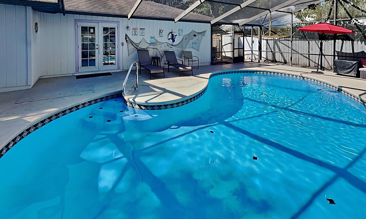 St. Augustine South House | Rivers Edge Retreat | Pet-Friendly, Pool w/Bar + Close to Beaches!