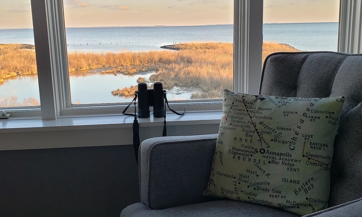 Shady Side House | Round House - Panoramic Views - Chesapeake Bay