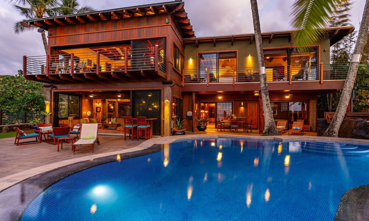 Haleiwa House | Samurai House by Gather: Oceanfront Estate w/Infinity Pool & Theater