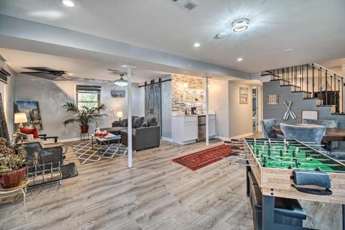 Locust Grove House | Sauna & Game Room: Lake House in Locust Grove!