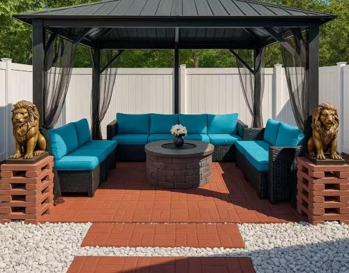 Garden City House | Screened Porch Gazebo BBQ Sleeps 10