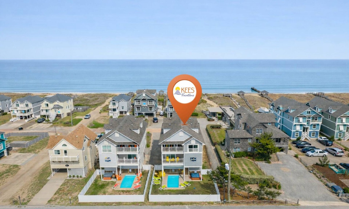 Nags Head House | Sea Duced 6 BR - Heated Pool + Pets Stay Free!