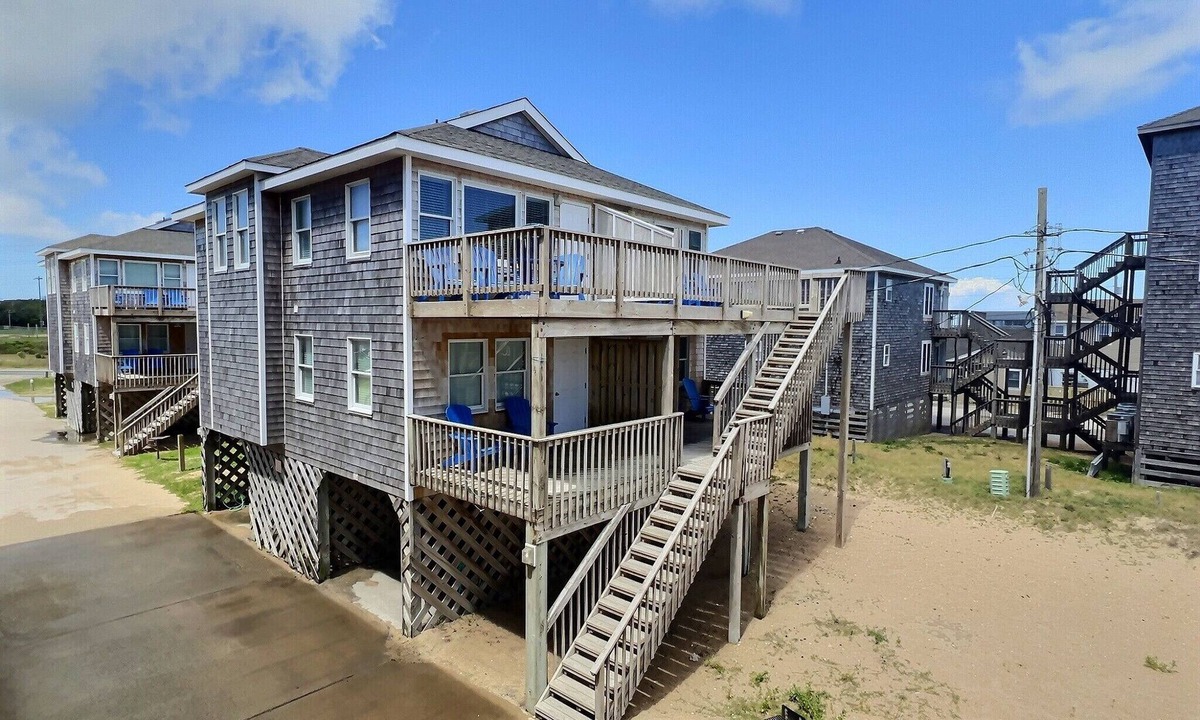 Buxton Cottage | Sea Turtle- Oceanview Villa- Short Walk to Beach- Community Pool & Spa