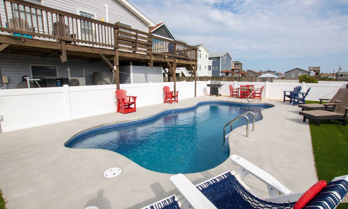 Kitty Hawk House | Semi-Oceanfront, Ocean Views, Private Pool, Hot Tub, KH4216, Freedom