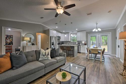 Boys Ranch House | Serene Live Oak Home w/Fire Pit by River + SOSMP!