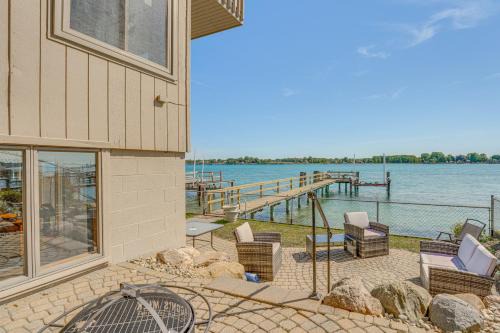 St. Clair House | Spacious Riverfront Home w/Dock in St Clair!